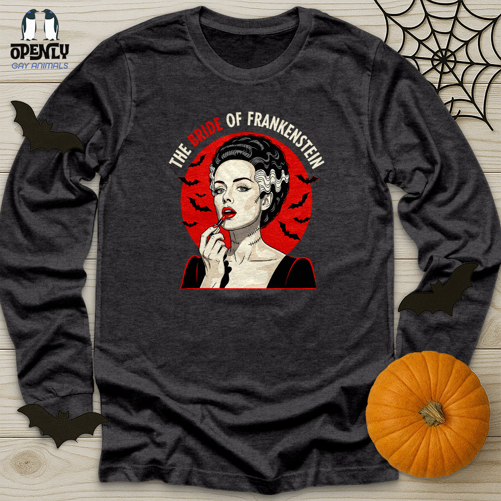 The Bride Of Frankenstein Unisex Long Sleeve Tee Gift For Animal Lover