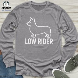 Low Rider Unisex Long Sleeve Tee Gift For Animal Lover