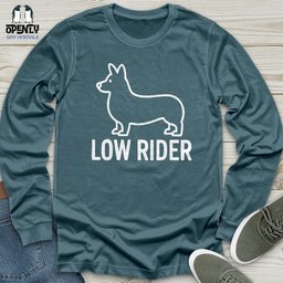 Low Rider Unisex Long Sleeve Tee Gift For Animal Lover