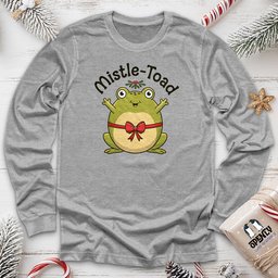 Mistle Toad Unisex Long Sleeve Tee Gift For Frog Lover