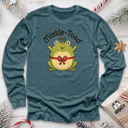 Mistle Toad Unisex Long Sleeve Tee Gift For Frog Lover