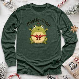 Mistle Toad Unisex Long Sleeve Tee Gift For Frog Lover