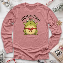 Mistle Toad Unisex Long Sleeve Tee Gift For Frog Lover