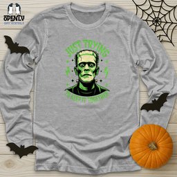 Just Trying To Keep IT Together Unisex Long Sleeve Tee Gift For Animal Lover
