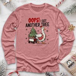 Oops I Got Another Tree Long Sleeve Tee Gift For Animal Lover