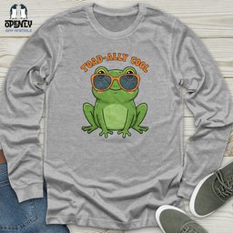 Toad Ally Cool Unisex Long Sleeve Tee Gift For Frog Lover