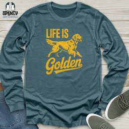 Life Is Unisex Long Sleeve Tee Gift For Animal Lover