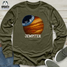 Jewpiter Unisex Long Sleeve Tee Gift For Animal Lover