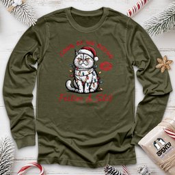 Look At Me Being Long Sleeve Tee Gift For Animal Lover