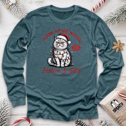Look At Me Being Long Sleeve Tee Gift For Animal Lover
