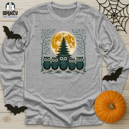 The Midnight Council Unisex Long Sleeve Tee Gift For Animal Lover