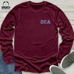 Oga Unisex Long Sleeve Tee Gift For Animal Lover