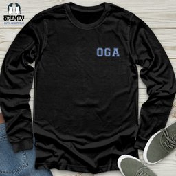 Oga Unisex Long Sleeve Tee Gift For Animal Lover