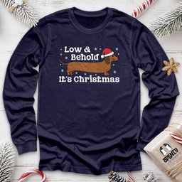 Low And Behold Unisex Long Sleeve Tee Gift For Animal Lover