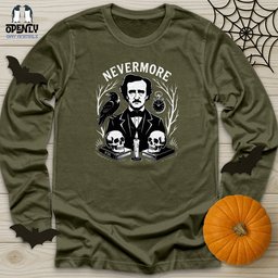 Nevermore 3 Unisex Long Sleeve Tee Gift For Animal Lover