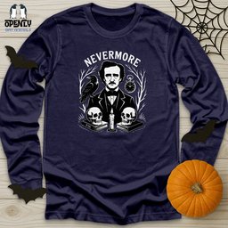 Nevermore 3 Unisex Long Sleeve Tee Gift For Animal Lover