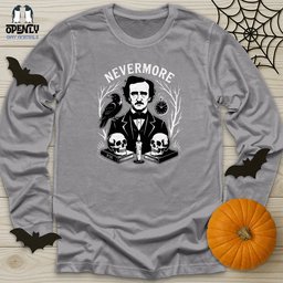 Nevermore 3 Unisex Long Sleeve Tee Gift For Animal Lover