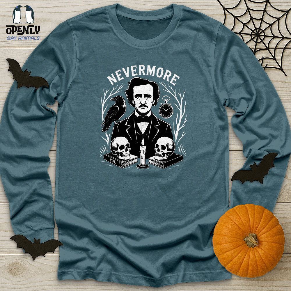 Nevermore 3 Unisex Long Sleeve Tee Gift For Animal Lover