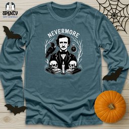 Nevermore 3 Unisex Long Sleeve Tee Gift For Animal Lover