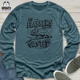 My Flabbers Have Been Gasted Unisex Long Sleeve Tee Gift For Animal Lover
