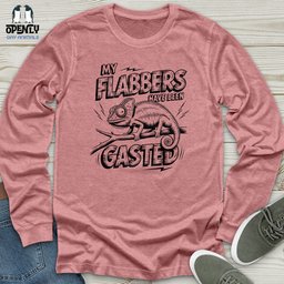 My Flabbers Have Been Gasted Unisex Long Sleeve Tee Gift For Animal Lover