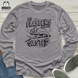 My Flabbers Have Been Gasted Unisex Long Sleeve Tee Gift For Animal Lover