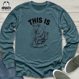 This Is Unisex Long Sleeve Tee Gift For Animal Lover