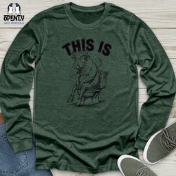 This Is Unisex Long Sleeve Tee Gift For Animal Lover