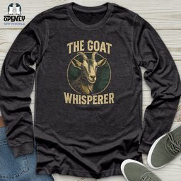 The Goat Whisperer Unisex Long Sleeve Tee Gift For Animal Lover
