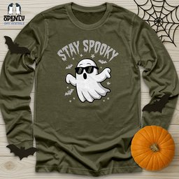 Stay Spooky Unisex Long Sleeve Tee Gift For Animal Lover