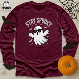 Stay Spooky Unisex Long Sleeve Tee Gift For Animal Lover