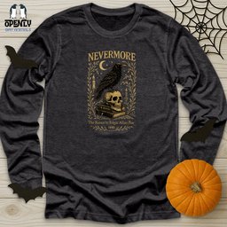 Nevermore 2 Unisex Long Sleeve Tee Gift For Animal Lover