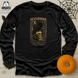 Nevermore 2 Unisex Long Sleeve Tee Gift For Animal Lover