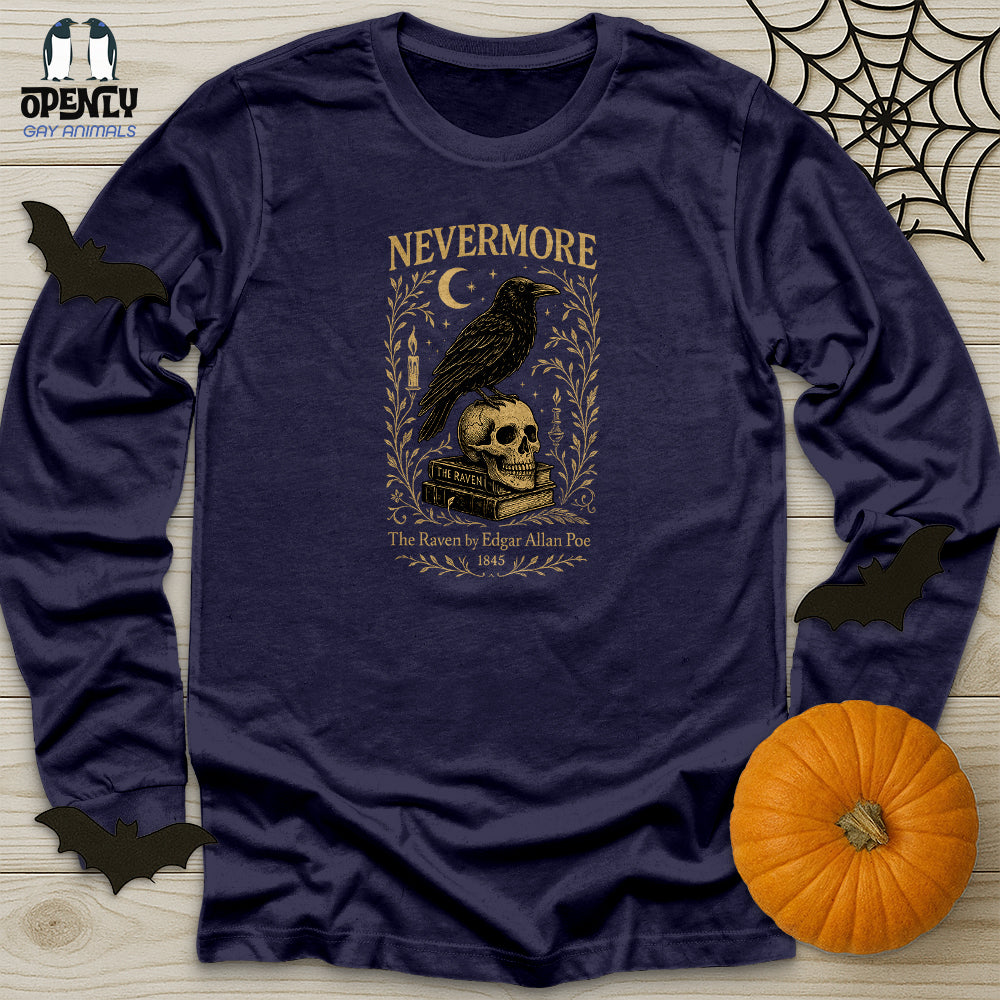 Nevermore 2 Unisex Long Sleeve Tee Gift For Animal Lover