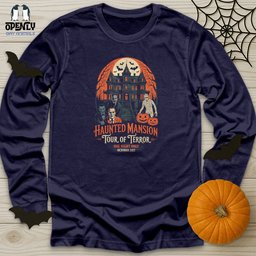 Haunted Mansion Unisex Long Sleeve Tee Gift For Animal Lover