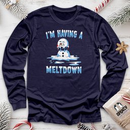 Im Having A Meltdown Unisex Long Sleeve Tee Gift For Animal Lover