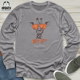 Wasup Unisex Long Sleeve Tee Gift For Animal Lover