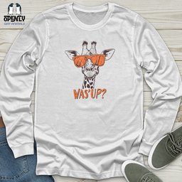 Wasup Unisex Long Sleeve Tee Gift For Animal Lover