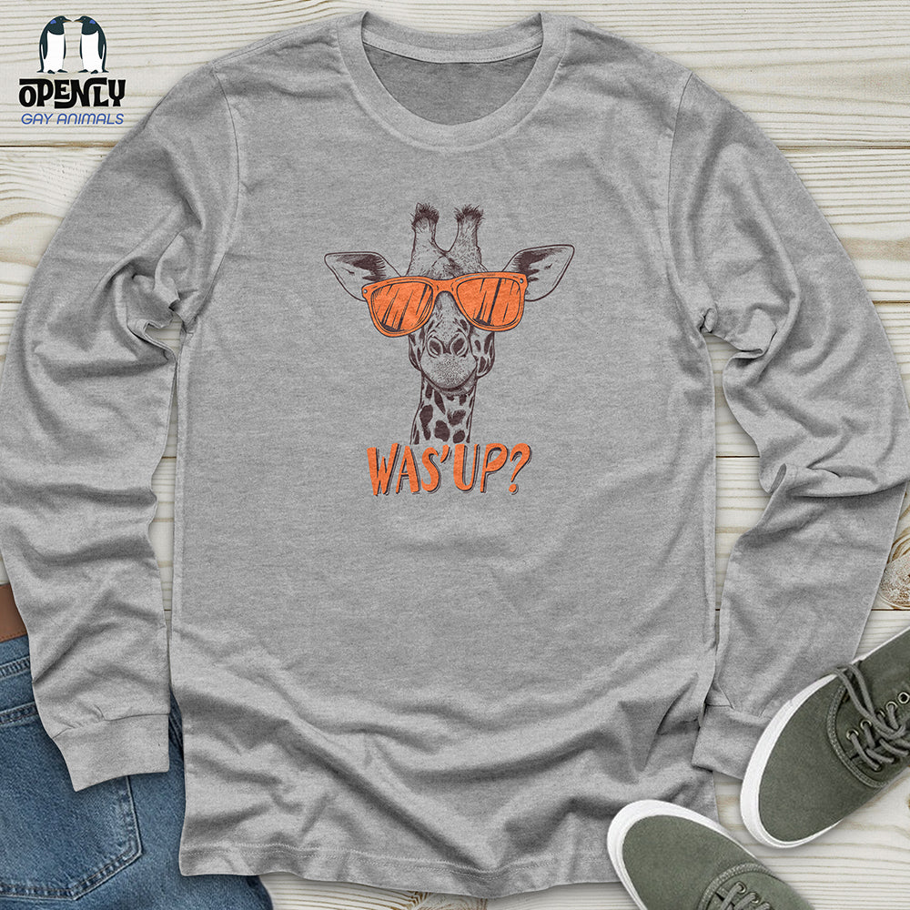 Wasup Unisex Long Sleeve Tee Gift For Animal Lover