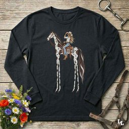 Long Ride Long Sleeve Tee Gift For Horse Lover