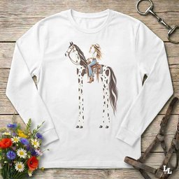 Long Ride Long Sleeve Tee Gift For Horse Lover