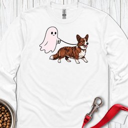 Cardigan Welsh Corgi Red Brindle Halloween Long Sleeve Shirt Gift For Dog Lover