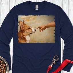 Cardigan Welsh Corgi Red Creation Long Sleeve Shirt Gift For Dog Lover
