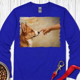 Cardigan Welsh Corgi Red Creation Long Sleeve Shirt Gift For Dog Lover