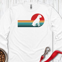 Boxer Retro Long Sleeve Shirt Gift For Dog Lover