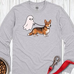 Cardigan Welsh Corgi Sable Halloween Long Sleeve Shirt Gift For Dog Lover