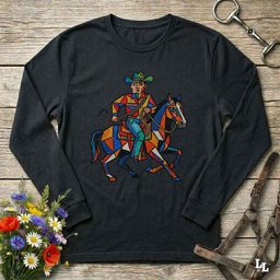 Boundless Spirit Long Sleeve Tee Gift For Horse Lover
