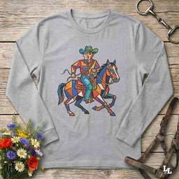 Boundless Spirit Long Sleeve Tee Gift For Horse Lover
