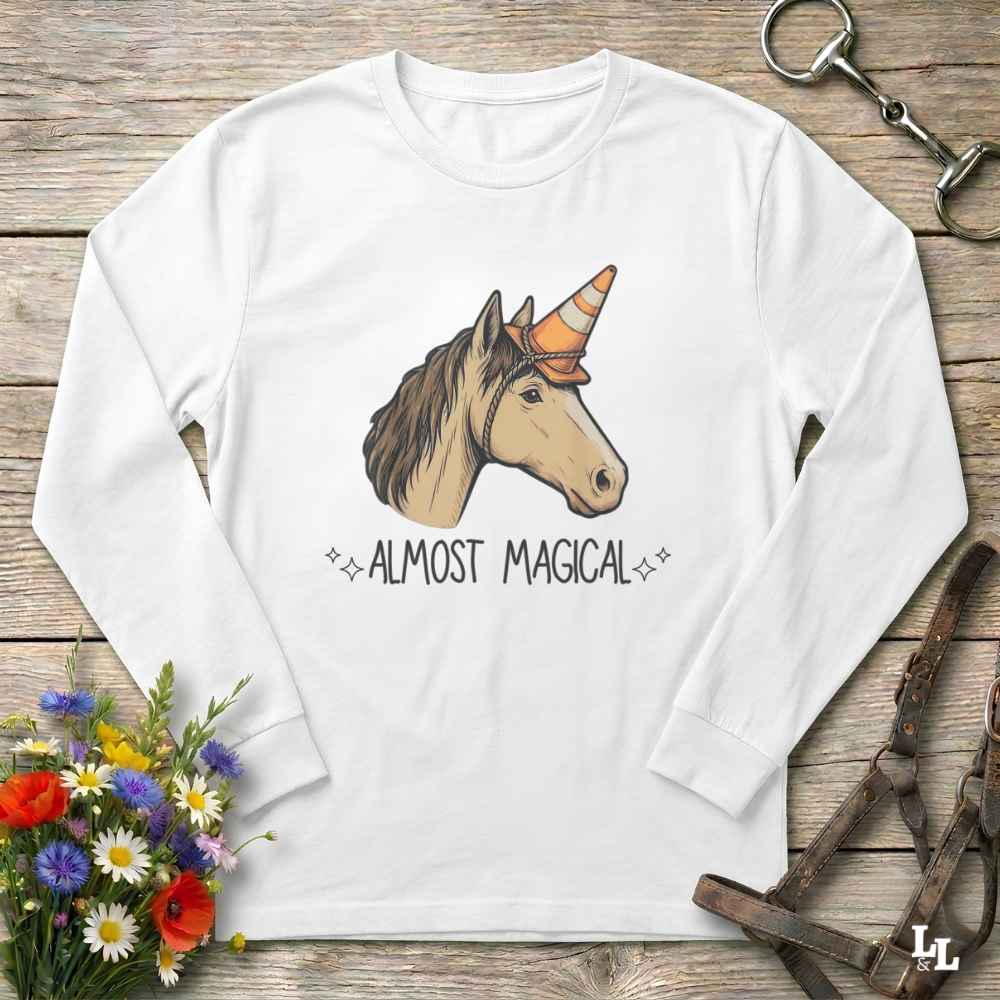 Almost Magical Long Sleeve Tee Gift For Horse Lover