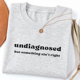 Undiagnosed Long Sleeve Shirt Gift For Cat Lover